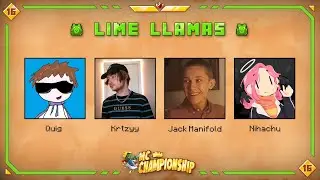 LIME LLAMAS ANNOUNCED | MCC 16 TEAMS