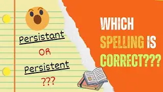 Commonly Misspelled Words: DON'T Make These EASY MISTAKES!