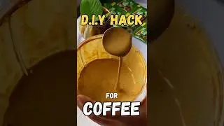 New Coffee Hack! #coffeelover #coffee #coffeetime #coffeehack #diy #hacks #foodhacks #coffeeaddict