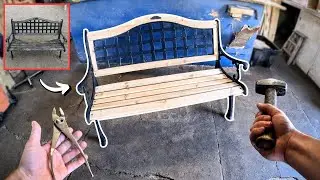 90 Minute Bench Restoration | Making PROFIT Fixing Old Furniture