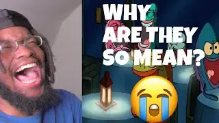 SpongeBob background characters being ruthless (REACTION)