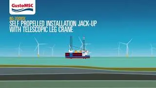 NG-20000X with Telescopic Leg Crane