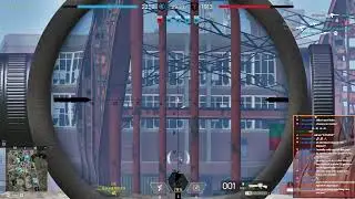 Long range crossbow snipe.