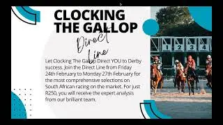 Clocking The Gallop Direct Line Launches For Cape Derby Weekend