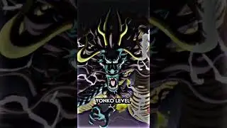 Yonko level vs pirate king level #onepiece