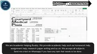 Excel 365 Application Capstone Project 3 | Courtyard Medical Project