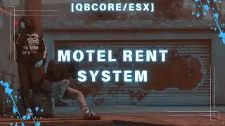 Showcase Script 🏨 Motel Rent System Fivem [ QBCORE / ESX ]