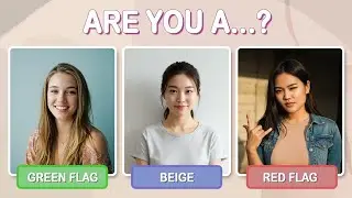 What's Your Flag? 🚩 Red, Green, or Beige Personality Test | Iggy Quizy