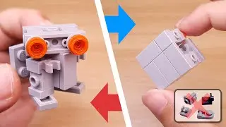 Учебное пособие по кирпичным роботам-трансформерам LEGO - Трансформер для исследования - Easy Cubot