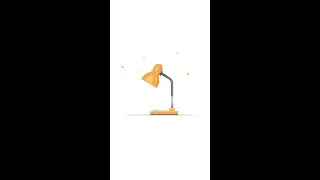 Create Table Lamp easy steps, Table lamp design illustrator