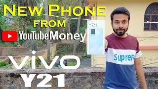 My New Phone From YouTube Money | My new phone vlog - @TECHTALKSSAN #techtalkssan #vivoy21 bsnl 4g