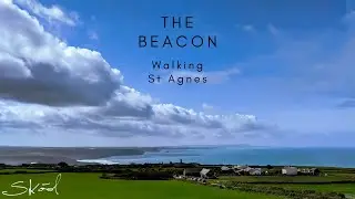 Shadows and shifting clouds: walking the Beacon in St Agnes.