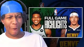 Lvgit Reacts To BUCKS at NUGGETS | FULL GAME HIGHLIGHTS | January 11, 2026
