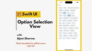 SwiftUI:  Multi-Option Selection View Tutorial &ndash; Easy & Interactive!