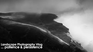 Patience and persistence on a cold day on the mountain - Landscape Photography Vlog