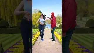 Lucky but Stupid Spider-man 😜 #funny shorts by #wackylegends