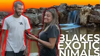 BLAKES EXOTIC ANIMALS gets a New Pond