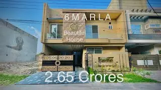 6 Marla #beautiful house for sale in model city 1 canal Road society of Faisalabad | Real Estate D15
