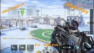 Sniper Fury R12 South Pole | Campaign mode | Tab S7 Gameplay | Controller IPEGA PG-9099