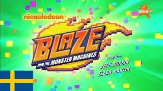 Blaze Y Los Monster Machines: Video Game Land VideoJuego Landia intro Swedish / Sueco / Svenska