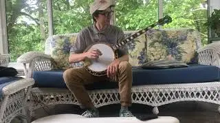 Hawthorn RB-18 style top tension banjo played by Andrew Morris