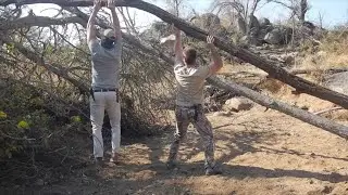 Part 1: Survival Challenge for Safari Guides Fundraiser | Survival in the African Wilderness.