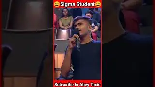 Sigma male 😎 | Audience thuglife Kapil Sharma show #sigmamale #sigmarules  #shorts