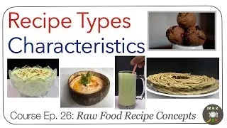 Raw Food Recipe Categories - Recipe Concepts