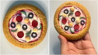 DIY Mini Pizza with Cold Porcelain Clay 🍕 | Realistic Clay Food Tutorial | Easy Craft for Beginners