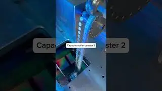 Capacitor roller coaster 2#factory #capacitor #electronics #fyp #manufacturer #oem #odm