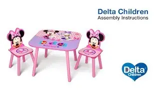 Delta Children Table & Chair Set Assembly Video
