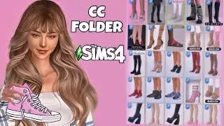 PACK CC FOLDER SAPATOS 💖FEMININOS 👠- The Sims 4 #2024