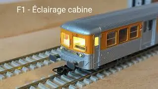 Eclairage d'une rame RIO Nord Pas-de-Calais 4/4