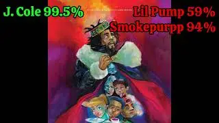 J. Cole VS Lil Pump (With Healthbars)
