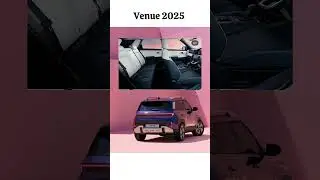 venue facelift 2025🔥rear connect lamp design and interior #hyundai #venuefacelift