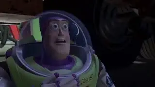 Distorted woody vs original buzz Toy Story voice effect