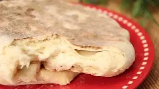 Naans à la Vache Qui rit