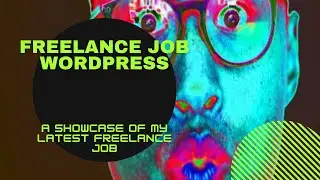 My latest freelance job! Wordpress