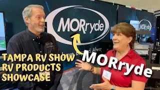 TAMPA RV SHOW - MORryde RV Accessories - Independent Suspension - Toy Hauler Patio Tent - RV Steps
