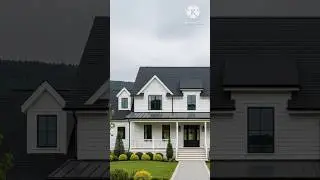 A Classic American Two-Story Farmhouse style with a modern twist surrounded by peaceful atmosphere