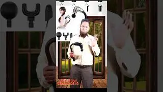 Deep Tissue Massage Gun Demo In Hindi# instant pain relief massage# real video viral# short video#