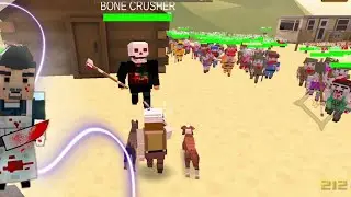 Blockapolypse Zombie: Surviving zombie virus mutation but 100 zombie wave | Gameplay Walkthrough