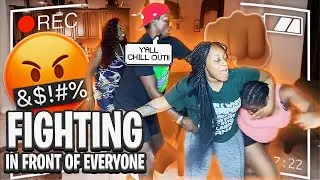 FIGHTING IN FRONT OF BINKS AND X TO SEE THEIR REACTIONS 🤣( MAMA SHAY GETS INVOLVED 😨)