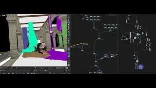 MPM Solver in Houdini 20.5 - Nuns and Sand Simulation