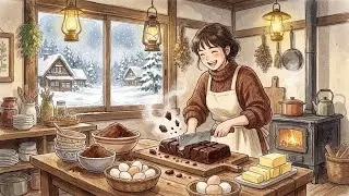 The First Snow & Warm Winter Stew 🍲 Ghibli Style ASMR | Cozy Japanese Countryside Cooking