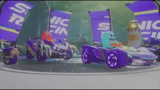 Weird setup in Sonic Racing: CrossWorlds