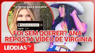 ANA CASTELA MANDOU INDIRETA PARA VIRGINIA? CANTORA REPOSTA VÍDEO ANTIGO E GERA POLÊMICA!