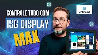 ISG Display Max A Central Inteligente Mais Completa com Home Assistant + Zigbee + Matter + Docker