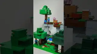 Forest Mountain Lego Minecraft(timelapse) #shorts
