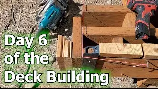 Deck Joist Blocking and Deck Flooring Calculation - Step 6 of How to Build a DECK for Beginners